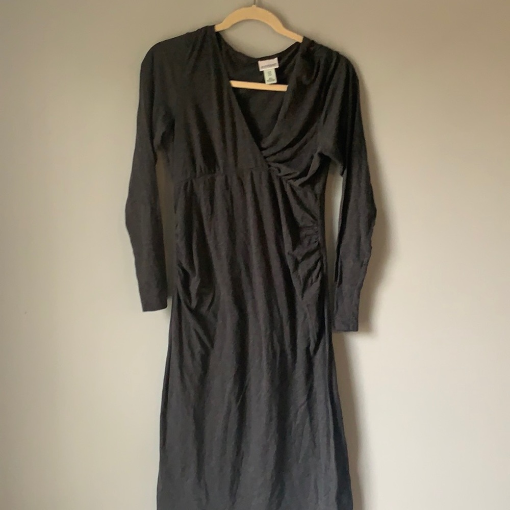 Grey Bodycon dress Motherhood Maternity